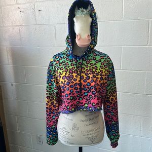 Studio Vicki long sleeve crop top outerwear new